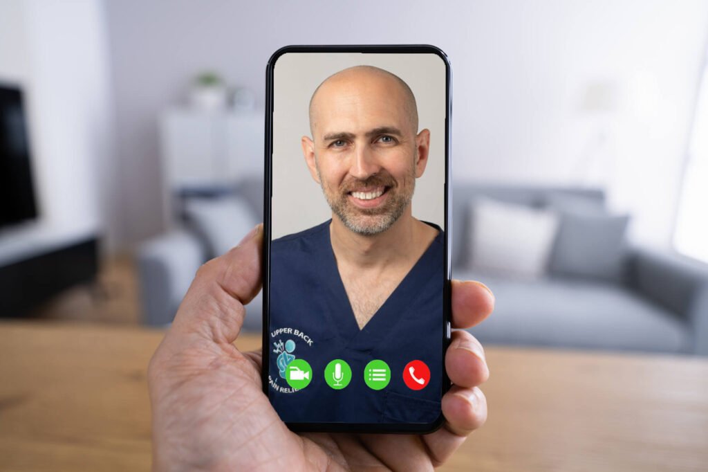 Telemedicine call with Justin Mandel, DOM